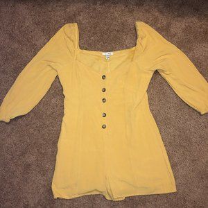 AMUSE SOCIETY Mustard Romper